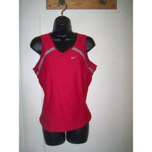 Nike Athletic Top M Red Logo Athleisure